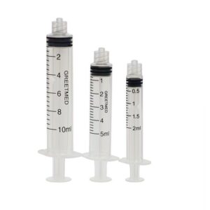 Strzykawka sterylna j.u. 3ml 3częściowa Luer-Lock 100szt